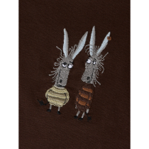 NAME IT Bluse Ovid Coffee Bean